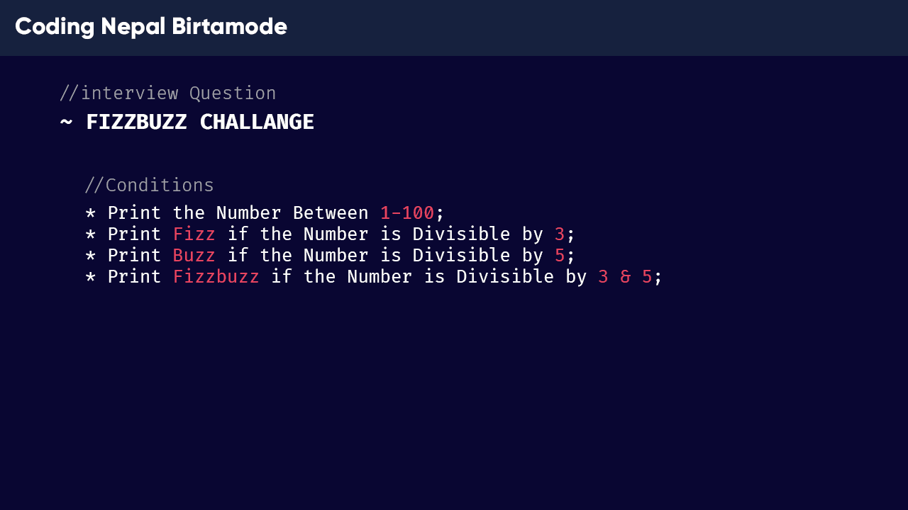 Javascript Fizzbuzz
